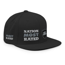 Load image into Gallery viewer, Nation Most Hated Snapback Hat