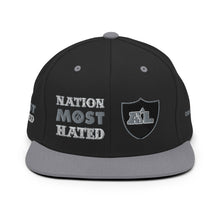 Load image into Gallery viewer, Nation Most Hated Snapback Hat