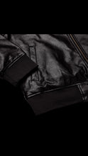 Load image into Gallery viewer, FLORES LEATHER BOMBER JACKET
