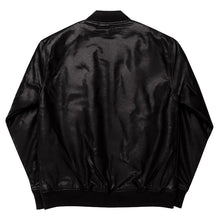 Load image into Gallery viewer, FLORES LEATHER BOMBER JACKET