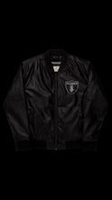 Load image into Gallery viewer, FLORES LEATHER BOMBER JACKET