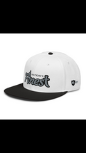 Load image into Gallery viewer, Nation's Finest Snapback Hat(2 STYLES IN WHITE)