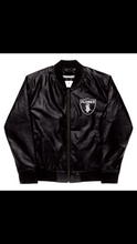 Load image into Gallery viewer, FLORES LEATHER BOMBER JACKET