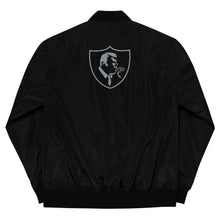 Load image into Gallery viewer, MADDEN SILHOUETTE BOMBER JACKET(SILVER)