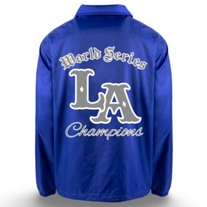 LA Coach Jacket(Silver Base)