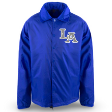 Load image into Gallery viewer, LA Coach Jacket(Silver Base)