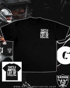 Awful Lot Of Interceptions Tee