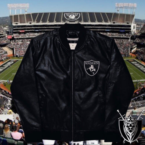 MADDEN LEATHER BOMBER JACKET