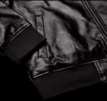 Load image into Gallery viewer, MADDEN LEATHER BOMBER JACKET