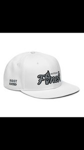 Nation's Finest Snapback Hat(2 STYLES IN WHITE)