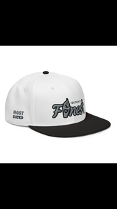 Nation's Finest Snapback Hat(2 STYLES IN WHITE)