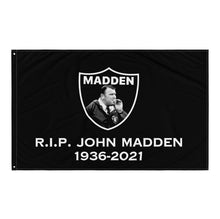 Load image into Gallery viewer, MADDEN CIG TRIBUTE FLAG
