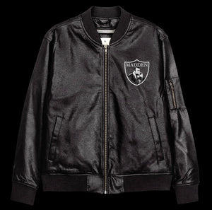 MADDEN LEATHER BOMBER JACKET