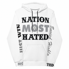 Load image into Gallery viewer, NATION MOST HATED HOODIE(White)