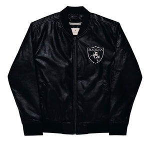 MADDEN LEATHER BOMBER JACKET
