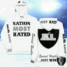 Load image into Gallery viewer, NATION MOST HATED HOODIE(White)