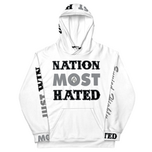 Load image into Gallery viewer, NATION MOST HATED HOODIE(White)