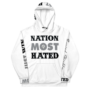 NATION MOST HATED HOODIE(White)