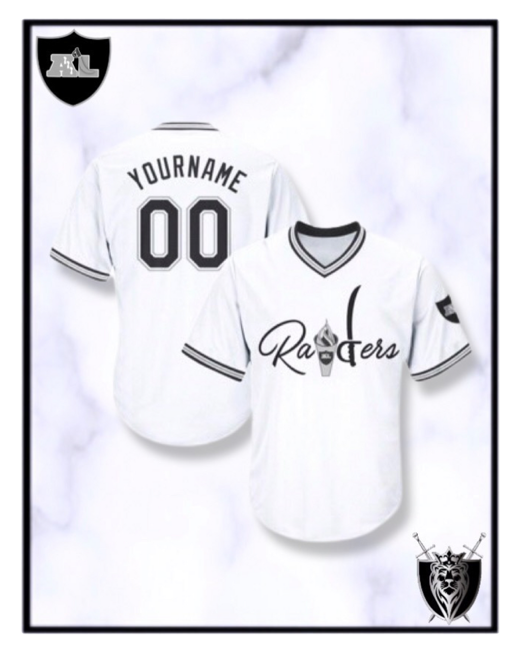 MOST HATED CUSTOM TORCH JERSEY(WHITE)