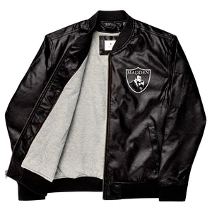 MADDEN LEATHER BOMBER JACKET