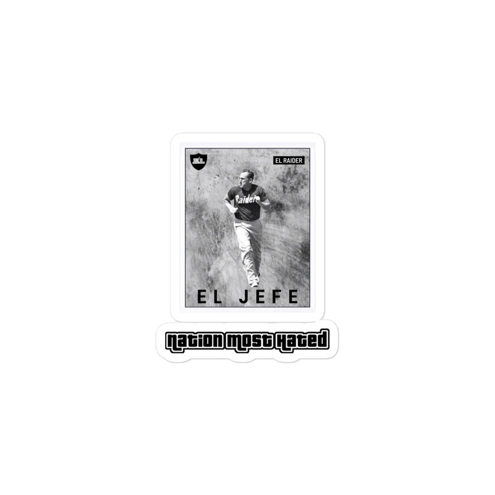 Jefe Sticker 3