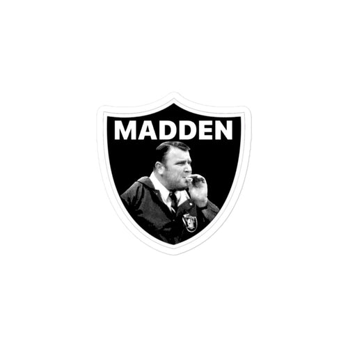 MADDEN SHIELD STICKER