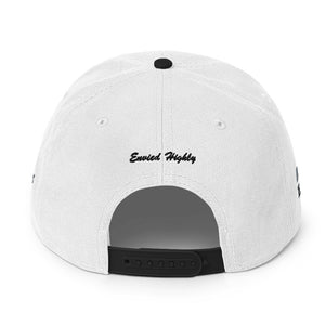 Nation's Finest Snapback Hat(2 STYLES IN WHITE)