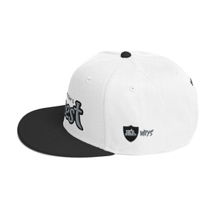 Nation's Finest Snapback Hat(2 STYLES IN WHITE)