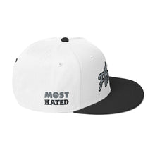 Load image into Gallery viewer, Nation&#39;s Finest Snapback Hat(2 STYLES IN WHITE)