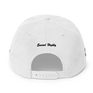 Nation's Finest Snapback Hat(2 STYLES IN WHITE)