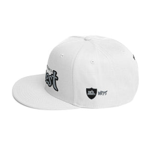 Nation's Finest Snapback Hat(2 STYLES IN WHITE)