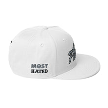 Load image into Gallery viewer, Nation&#39;s Finest Snapback Hat(2 STYLES IN WHITE)